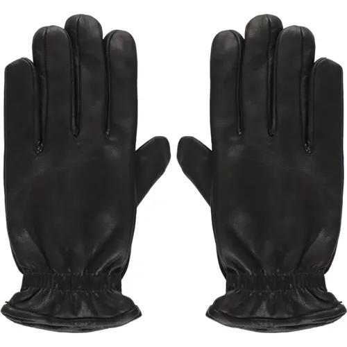 Leather Wool and Cashmere Gloves for Men , male, Sizes: 9 IN - Orciani - Modalova