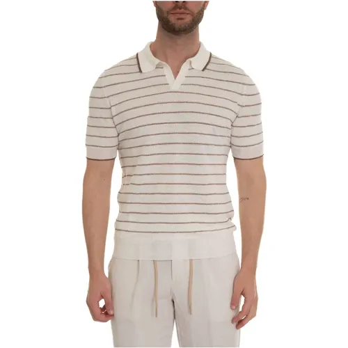 Jersey Poloshirt , Herren, Größe: 2XL - Gran Sasso - Modalova