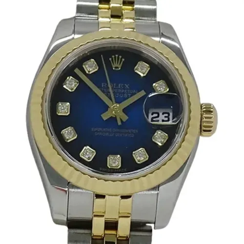 Pre-owned Stainless Steel watches , female, Sizes: ONE SIZE - Rolex Vintage - Modalova