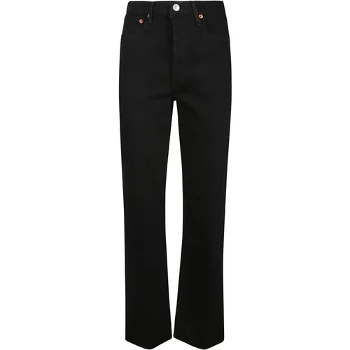 S High Rise Loose Jeans , female, Sizes: W25, W29 - Re/Done - Modalova