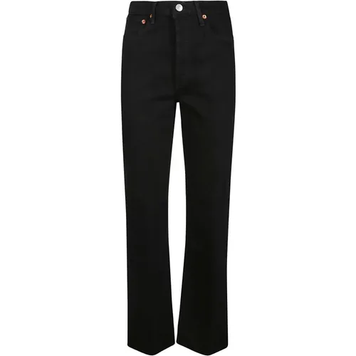 S High Rise Loose Jeans , female, Sizes: W28 - Re/Done - Modalova