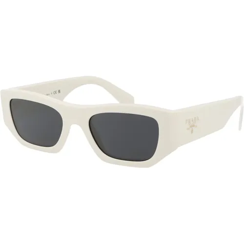Stilvolle Sonnenbrille mit Einzigartigem Design - Prada - Modalova