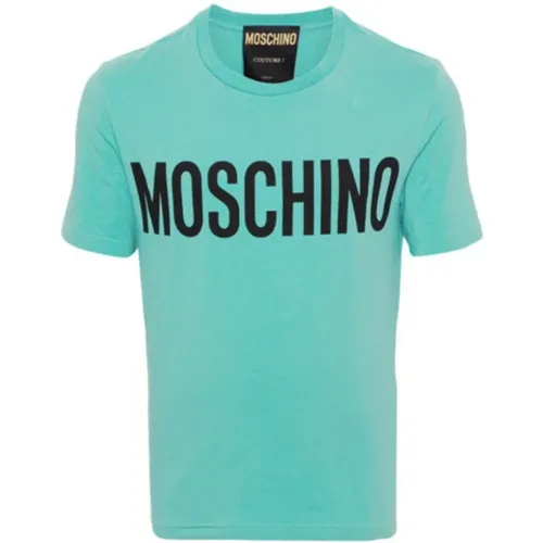 Stylish T-shirts for Men and Women , male, Sizes: M, XL, S, L - Moschino - Modalova