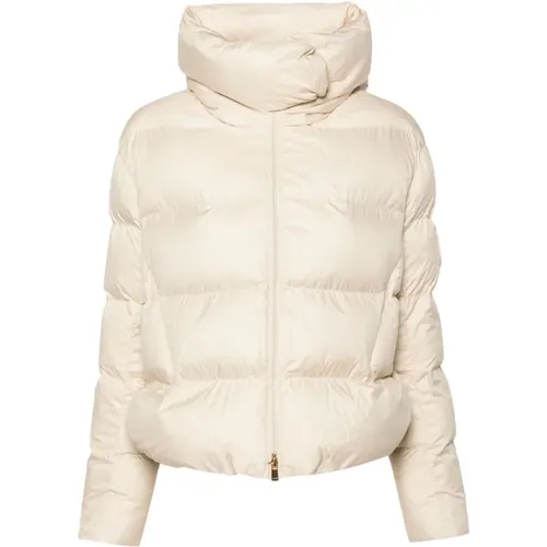 Padded Coat with Love Birds , female, Sizes: XS, S, 2XS - pinko - Modalova