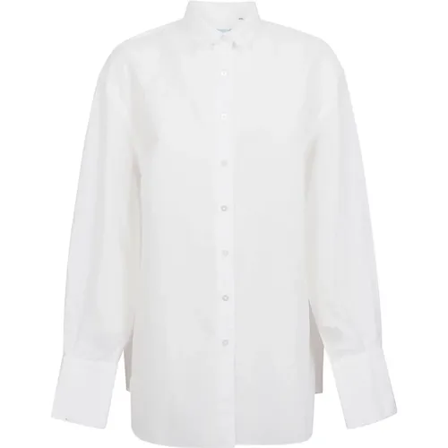 Linen Shirt Made in Italy , female, Sizes: 2XL, L, XL, M - Finamore - Modalova