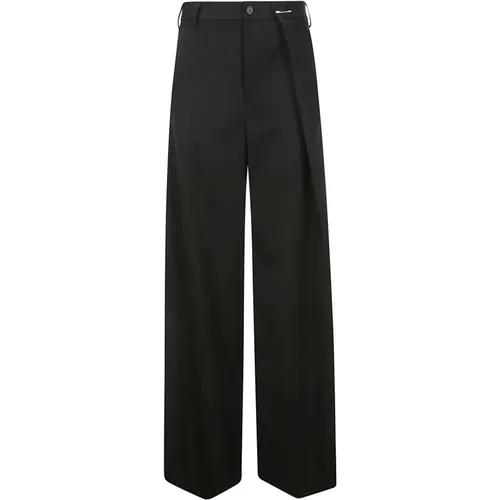 Stylish Trousers for Men and Women , female, Sizes: S - MM6 Maison Margiela - Modalova