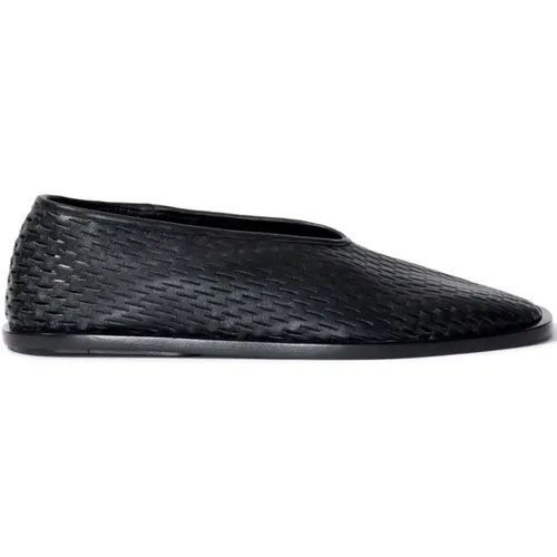 Square Perforated Slippers , female, Sizes: 5 1/2 UK, 5 UK, 4 UK - Proenza Schouler - Modalova