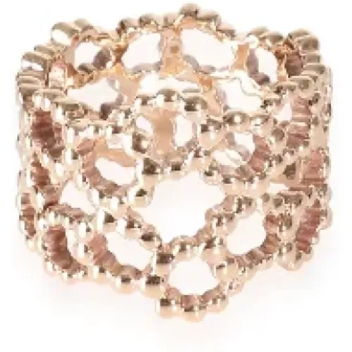 Pre-owned Rose Gold rings , female, Sizes: ONE SIZE - Dior Vintage - Modalova