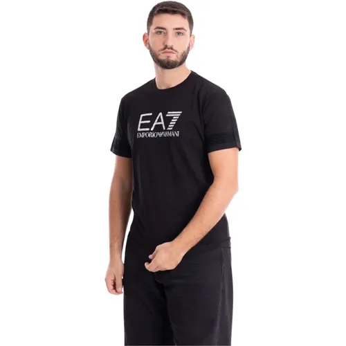 Casual Logo T-Shirt , Herren, Größe: XL - Emporio Armani EA7 - Modalova
