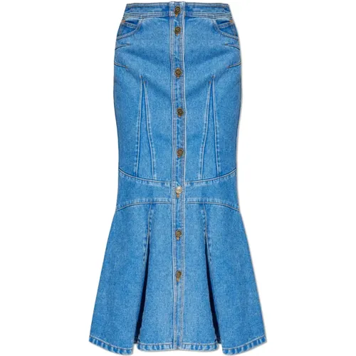 Denim skirt by , female, Sizes: XS, 2XS, M, S - ETRO - Modalova