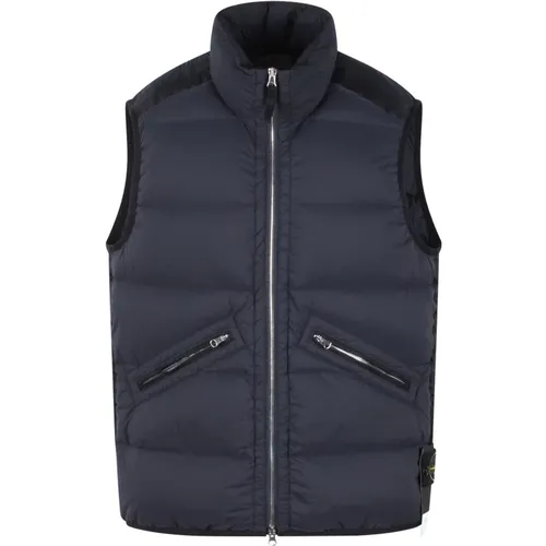 Nylon Down Gilet Vest , male, Sizes: M - Stone Island - Modalova