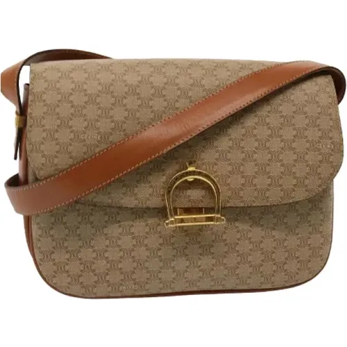 Pre-owned Canvas celine-bags , female, Sizes: ONE SIZE - Celine Vintage - Modalova