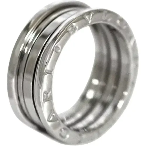 Pre-owned Silver rings , female, Sizes: ONE SIZE - Bvlgari Vintage - Modalova