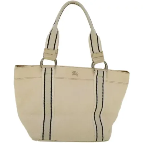 Pre-owned Canvas totes , female, Sizes: ONE SIZE - Burberry Vintage - Modalova