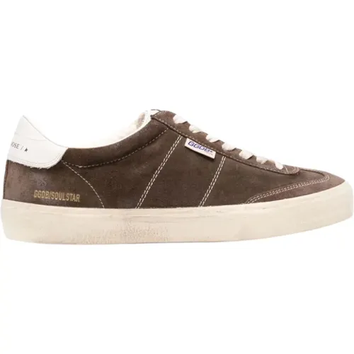 Soul Star Suede Low Top Sneakers , Herren, Größe: 42 EU - Golden Goose - Modalova