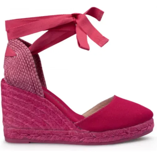 Sandals Fuchsia , female, Sizes: 6 UK - Espadrilles - Modalova