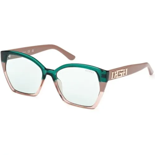 Other Green Sunglasses - GuGU7912 59N , unisex, Sizes: 55 MM - Guess - Modalova