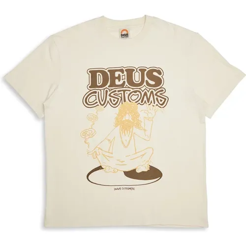 Emphatic Wave Tee , Herren, Größe: M - Deus Ex Machina - Modalova