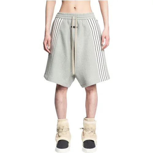 Lässige Side Stripe Shorts , Herren, Größe: S - Fear Of God - Modalova