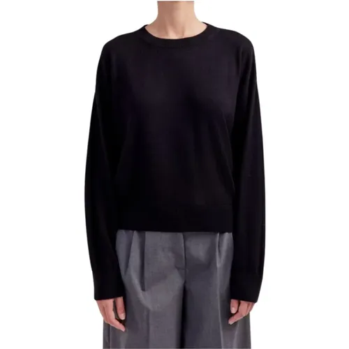 Merino Cashmere Seide Rundhals Pullover - Filippo De Laurentiis - Modalova