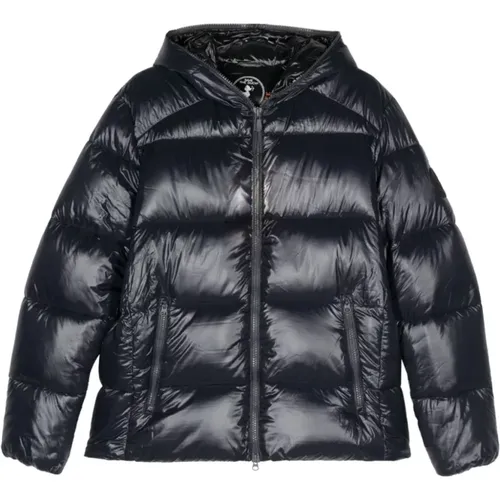 Puffer Jacket with Glossy Finish , male, Sizes: L, M - Save The Duck - Modalova