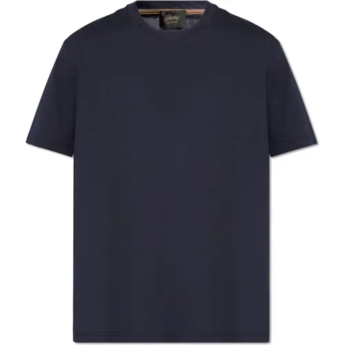 Baumwoll T-Shirt Brioni - Brioni - Modalova