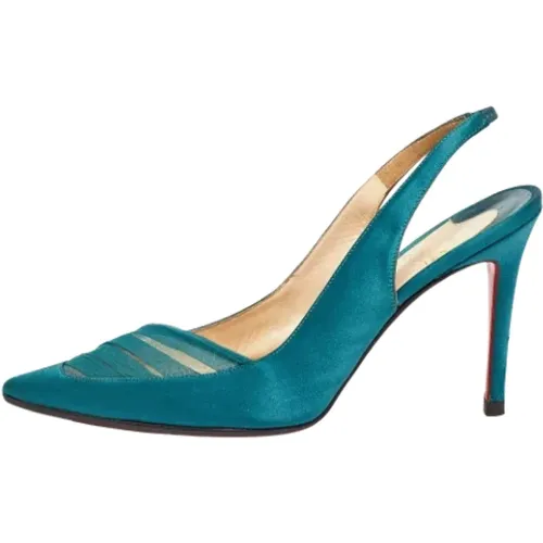 Pre-owned Stoff heels , Damen, Größe: 38 EU - Christian Louboutin Pre-owned - Modalova