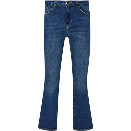 Umweltfreundliche Bootcut Jeans , Damen, Größe: W24 - Liu Jo - Modalova