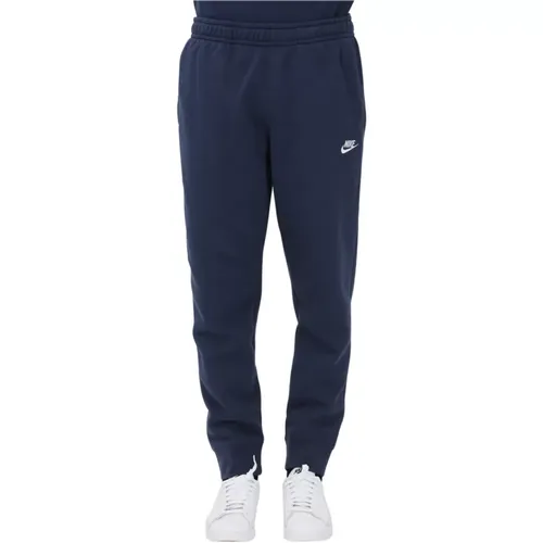 Blaue Sweatpants - Bequem und Stilvoll , unisex, Größe: L - Nike - Modalova