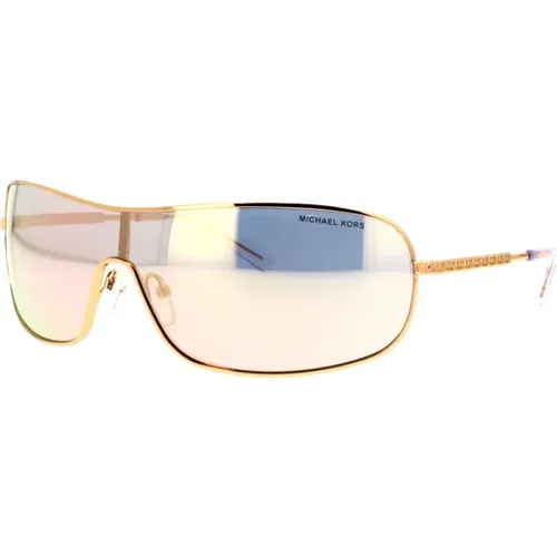 Luxury Rectangular Sunglasses , female, Sizes: 38 MM - Michael Kors - Modalova