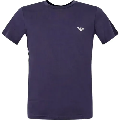 Halbarm T-Shirt , Herren, Größe: 2XL - Emporio Armani - Modalova