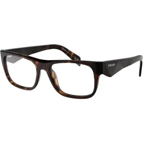 Stylische Optische Brille , Herren, Größe: 53 MM - Prada - Modalova