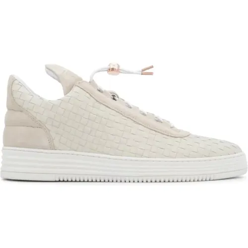 Low Top Twist Stone Sneakers , female, Sizes: 12 UK - Filling Pieces - Modalova