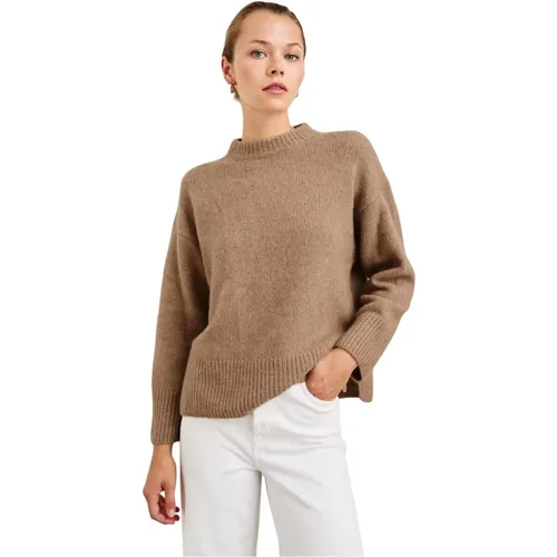 Cashmere Knit Oatmeal Miranda , female, Sizes: M, S, XS - Rails - Modalova