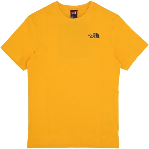 Summit Gold Men's Tee Soft Fit , male, Sizes: XL - The North Face - Modalova