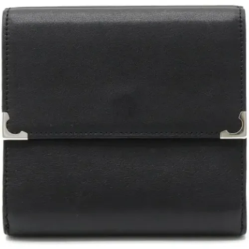 Pre-owned Leather wallets , female, Sizes: ONE SIZE - Cartier Vintage - Modalova