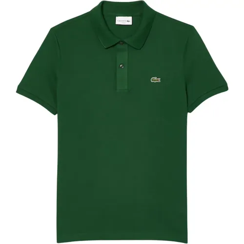 Grünes Poloshirt , Herren, Größe: L - Lacoste - Modalova