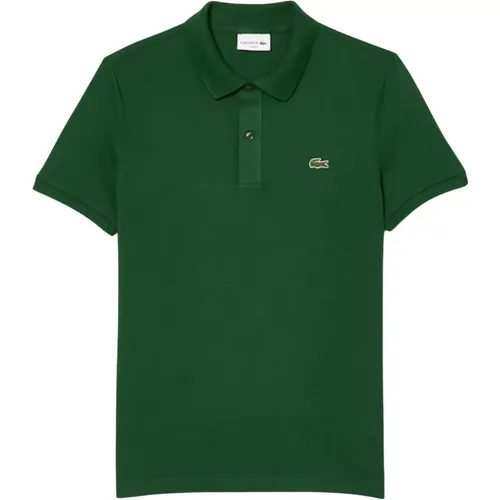 Grünes Poloshirt , Herren, Größe: M - Lacoste - Modalova