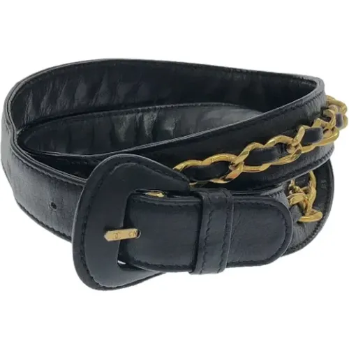 Pre-owned Leather belts , female, Sizes: ONE SIZE - Chanel Vintage - Modalova