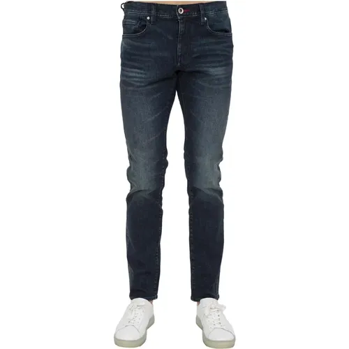 Denim Blau Tasche Stylische Jeans , Herren, Größe: W32 - Armani Exchange - Modalova