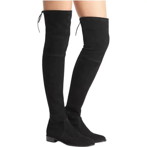 Lowland Over-the-Knee Boots , female, Sizes: 3 1/2 UK, 7 UK, 4 1/2 UK, 4 UK, 5 1/2 UK, 6 1/2 UK, 2 UK - Stuart Weitzman - Modalova