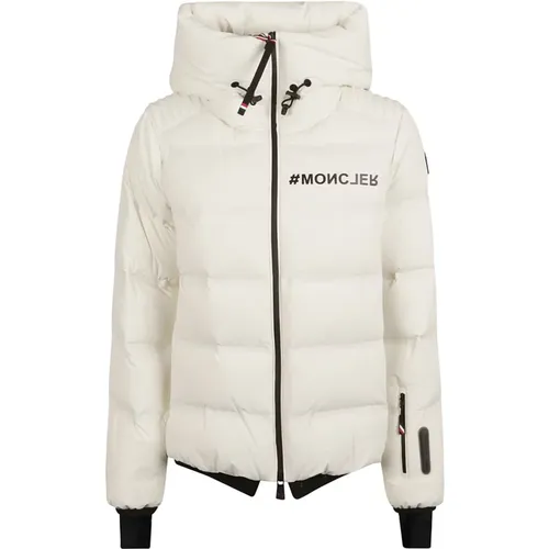 Quilted Goose Down Jacket , female, Sizes: S - Moncler - Modalova