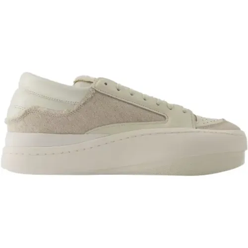 Leder sneakers , Damen, Größe: 42 1/2 EU - Y-3 - Modalova