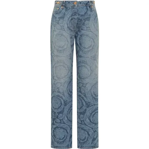 Jeans , female, Sizes: W28, W27 - Versace - Modalova