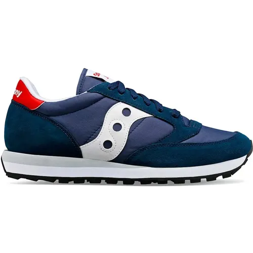 Blaue Jazz Original Sneakers , Herren, Größe: 42 EU - Saucony - Modalova