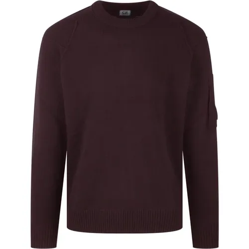 Lambswool Crew Neck Strickpullover - C.P. Company - Modalova