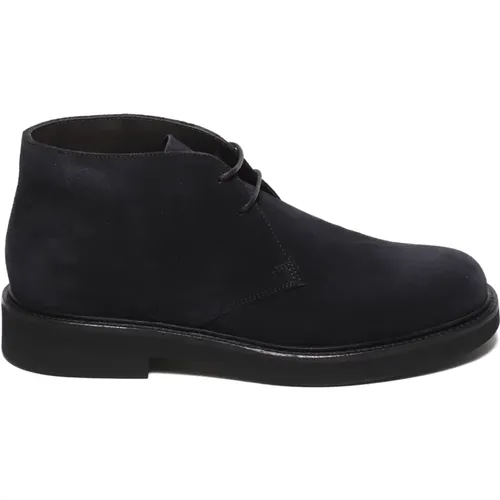 Suede Ankle Boots for Men , male, Sizes: 8 1/2 UK, 12 UK, 7 1/2 UK, 7 UK, 11 UK, 8 UK - Rossano Bisconti - Modalova