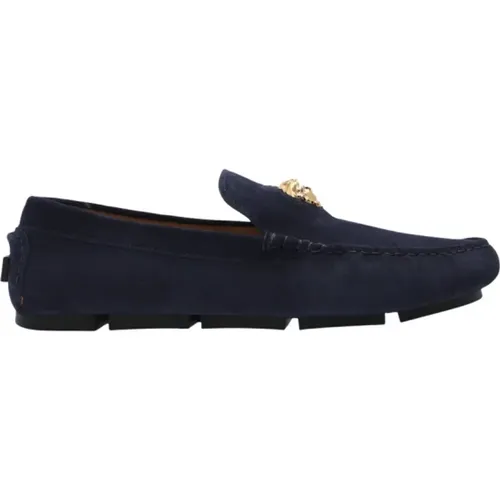 Shoes , male, Sizes: 6 UK, 7 UK, 12 UK, 8 UK - Versace - Modalova