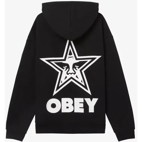 Stylischer Sweatshirt für einen Modernen Look , Herren, Größe: S - Obey - Modalova