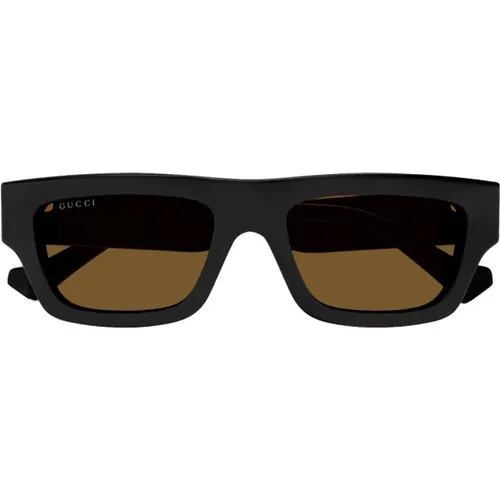 Sunglasses , male, Sizes: 55 MM - Gucci - Modalova